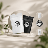 Custom Printed Zip Lock Bags Black & White – Pakistan