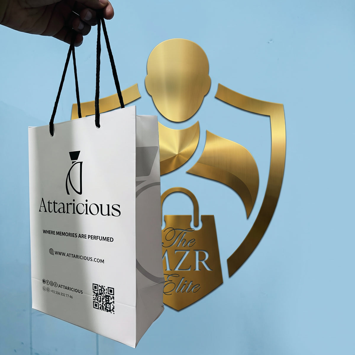 Card Bags – Custom Printed 250gsm Bleach Card | 11×15×4 inch | Bulk 100, 200, 500 Pcs