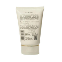 BNB SPF 60 Sunscreen back label with ingredients