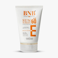 BNB SPF 60 Sunscreen clean white background